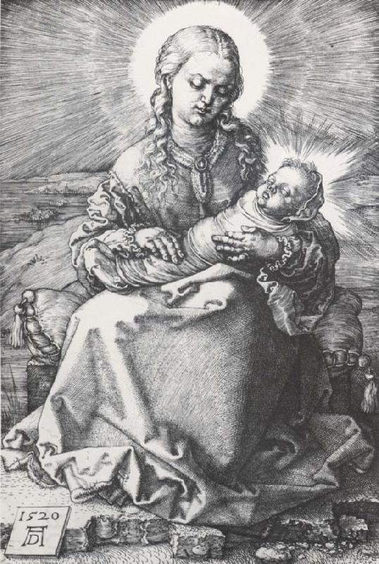 Albrecht Durer Virgin with the Swaddled